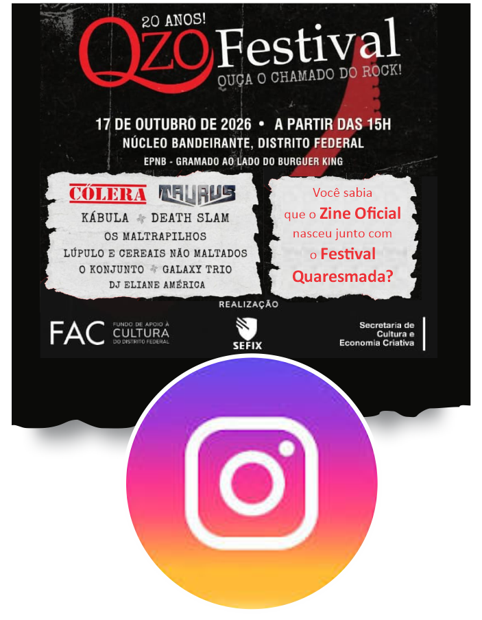 Link para Instagram do QZO Festival